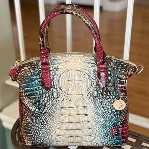 Brahmin Duxbury Satchel Bag Komodo